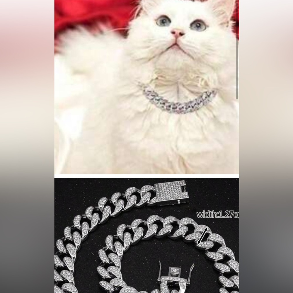 PET BLING🐝RHINESTONE🐝 FASHION NECKLACE